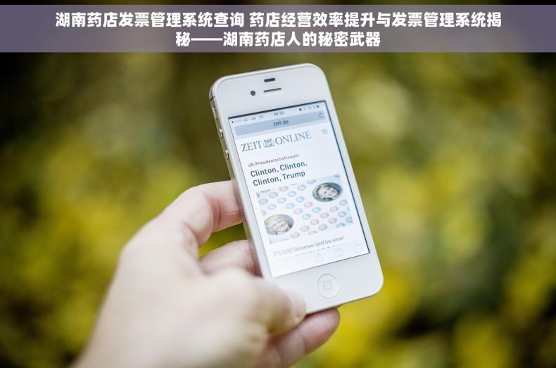 湖南药店发票管理系统查询 药店经营效率提升与发票管理系统揭秘——湖南药店人的秘密武器