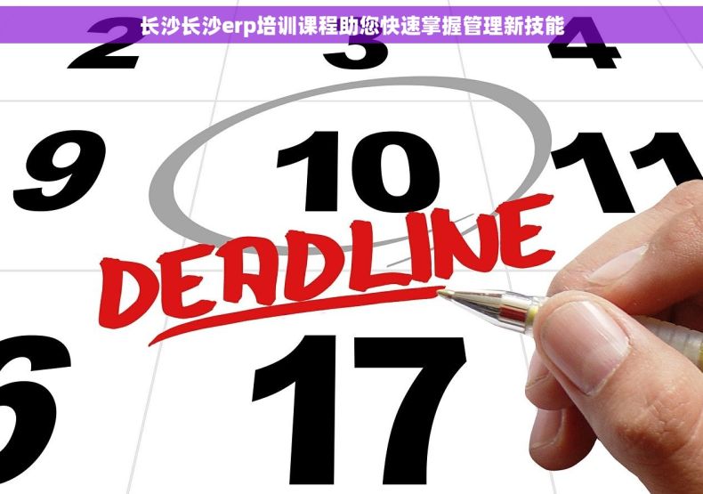 长沙长沙erp培训课程助您快速掌握管理新技能