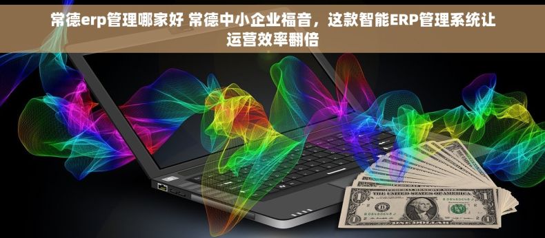 常德erp管理哪家好 常德中小企业福音，这款智能ERP管理系统让运营效率翻倍