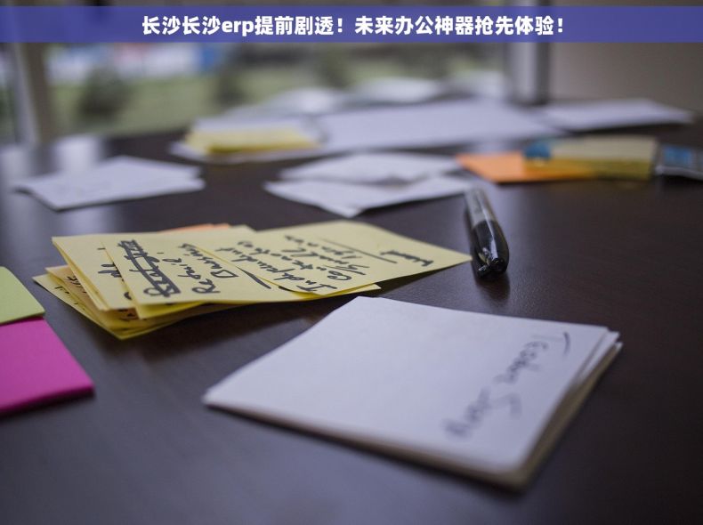 长沙长沙erp提前剧透！未来办公神器抢先体验！
