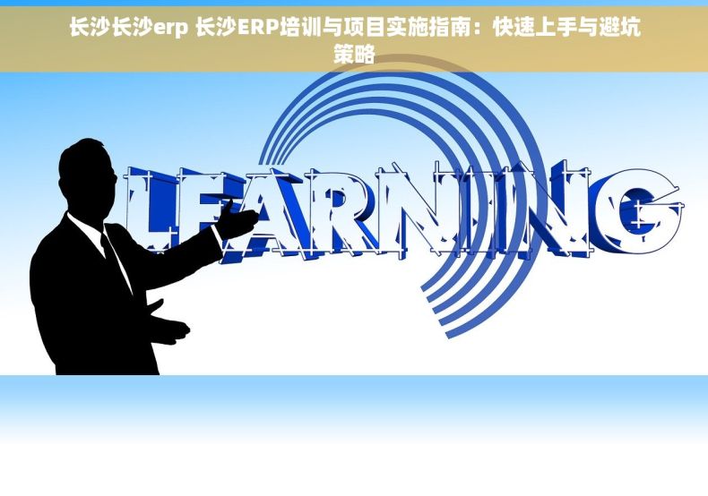 长沙长沙erp 长沙ERP培训与项目实施指南：快速上手与避坑策略