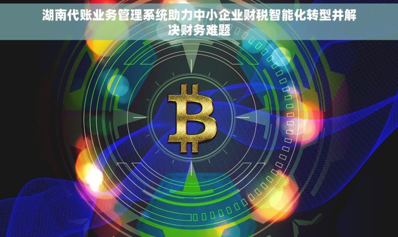 湖南代账业务管理系统助力中小企业财税智能化转型并解决财务难题