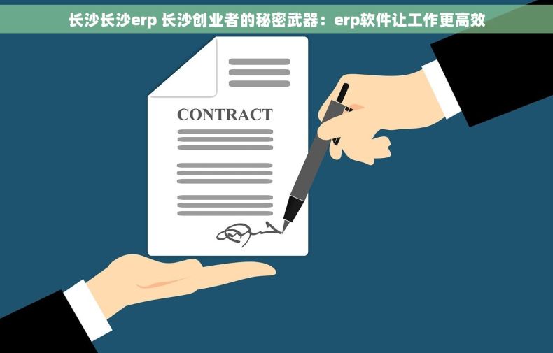 长沙长沙erp 长沙创业者的秘密武器：erp软件让工作更高效