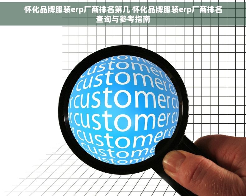 怀化品牌服装erp厂商排名第几 怀化品牌服装erp厂商排名查询与参考指南