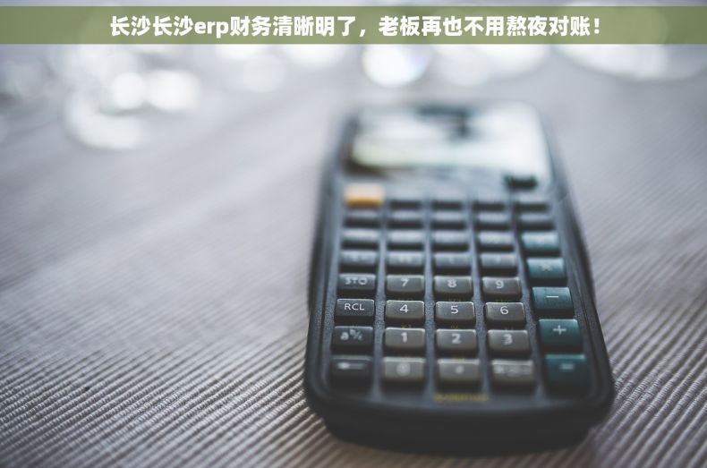 长沙长沙erp财务清晰明了，老板再也不用熬夜对账！