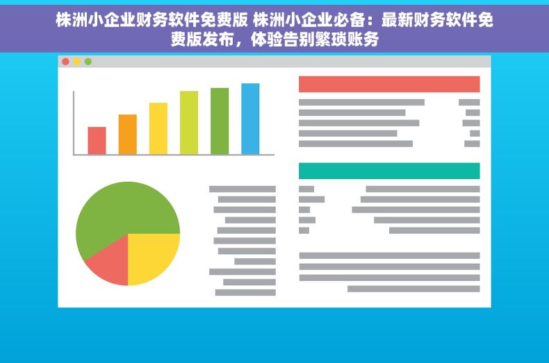 株洲小企业财务软件免费版 株洲小企业必备：最新财务软件免费版发布，体验告别繁琐账务