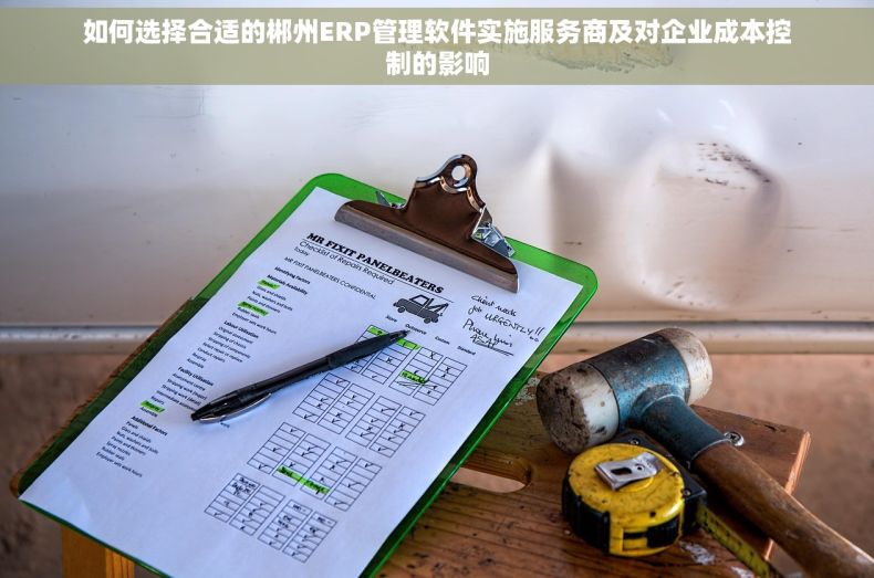 如何选择合适的郴州ERP管理软件实施服务商及对企业成本控制的影响