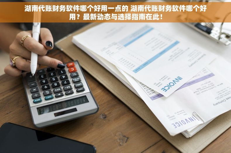 湖南代账财务软件哪个好用一点的 湖南代账财务软件哪个好用？最新动态与选择指南在此！