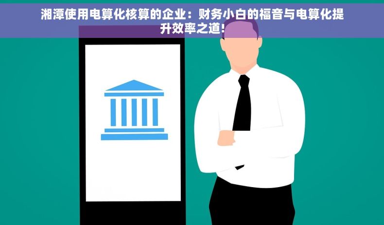 湘潭使用电算化核算的企业：财务小白的福音与电算化提升效率之道!