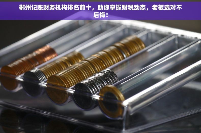 郴州记账财务机构排名前十，助你掌握财税动态，老板选对不后悔！