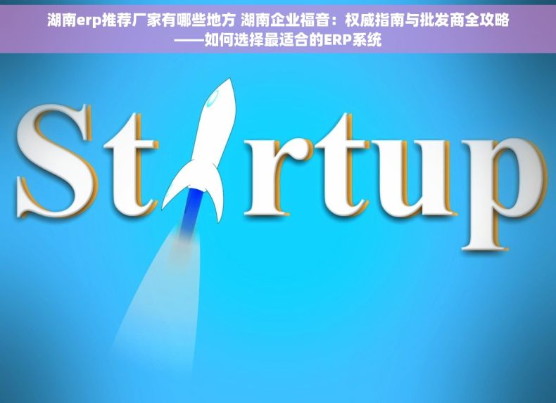 湖南erp推荐厂家有哪些地方 湖南企业福音：权威指南与批发商全攻略——如何选择最适合的ERP系统