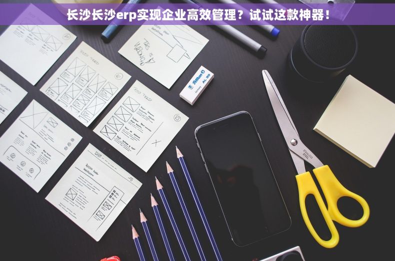 长沙长沙erp实现企业高效管理？试试这款神器！