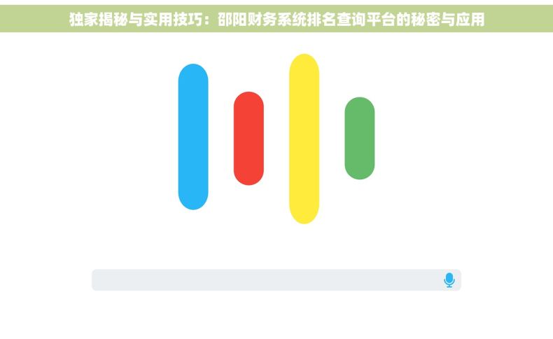 独家揭秘与实用技巧：邵阳财务系统排名查询平台的秘密与应用