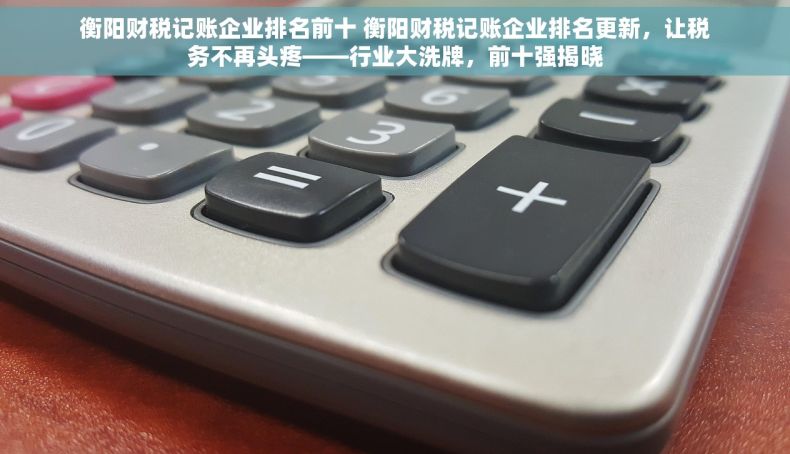 衡阳财税记账企业排名前十 衡阳财税记账企业排名更新，让税务不再头疼——行业大洗牌，前十强揭晓