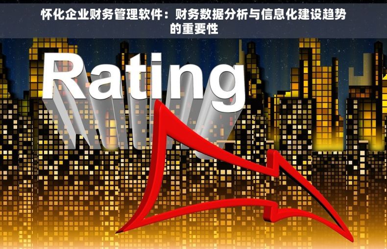 怀化企业财务管理软件：财务数据分析与信息化建设趋势的重要性