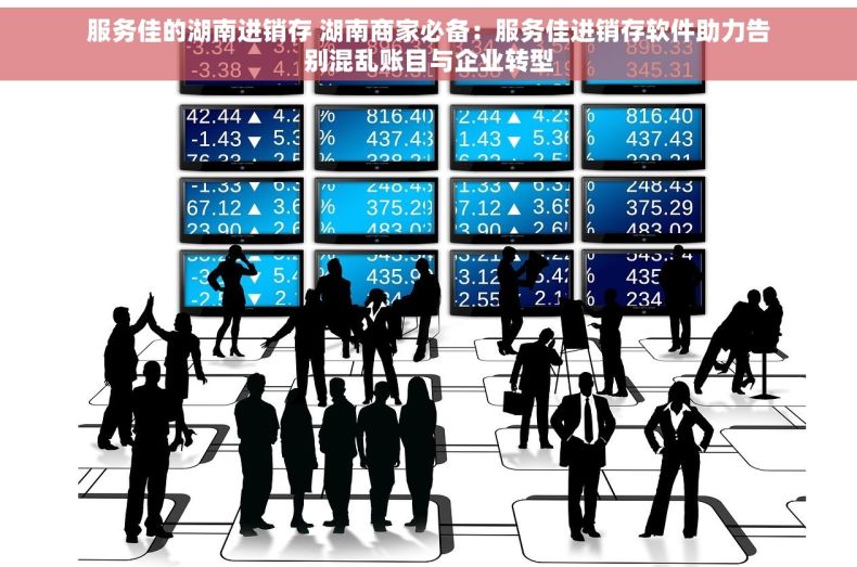 服务佳的湖南进销存 湖南商家必备：服务佳进销存软件助力告别混乱账目与企业转型