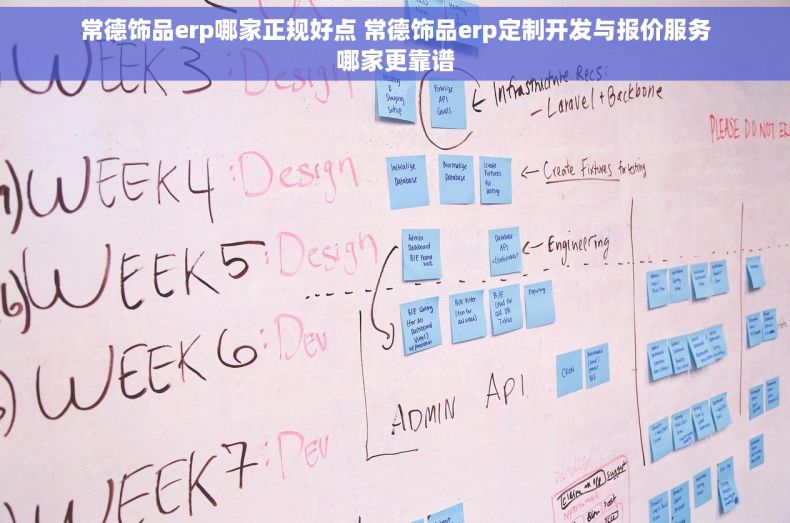 常德饰品erp哪家正规好点 常德饰品erp定制开发与报价服务哪家更靠谱