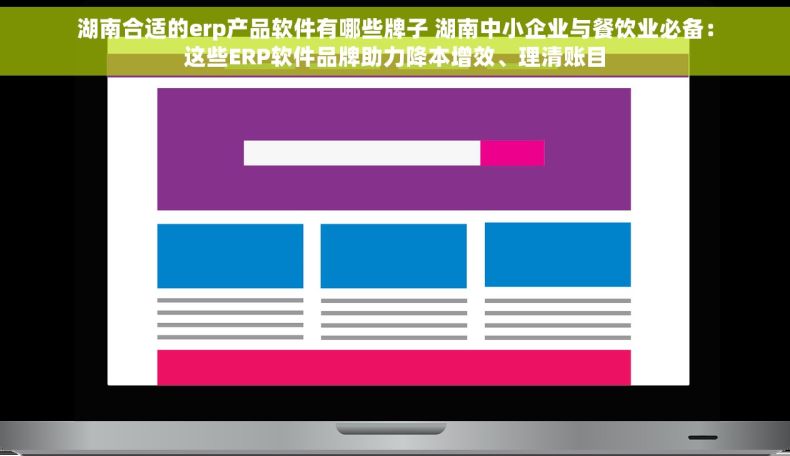湖南合适的erp产品软件有哪些牌子 湖南中小企业与餐饮业必备：这些ERP软件品牌助力降本增效、理清账目