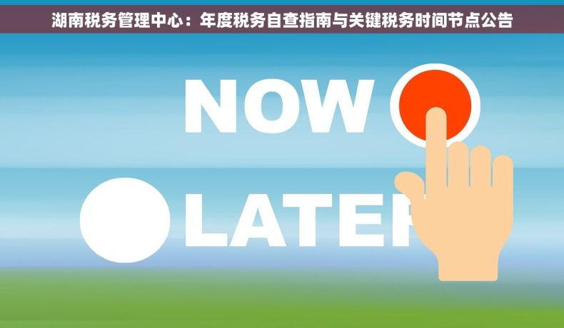 湖南税务管理中心：年度税务自查指南与关键税务时间节点公告