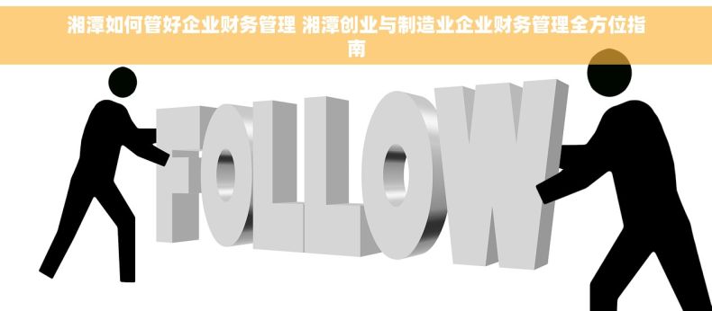 湘潭如何管好企业财务管理 湘潭创业与制造业企业财务管理全方位指南