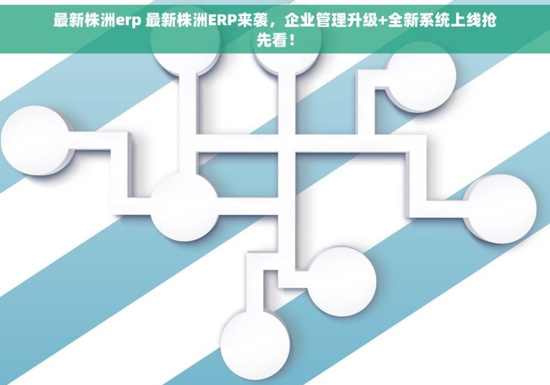 最新株洲erp 最新株洲ERP来袭，企业管理升级+全新系统上线抢先看！
