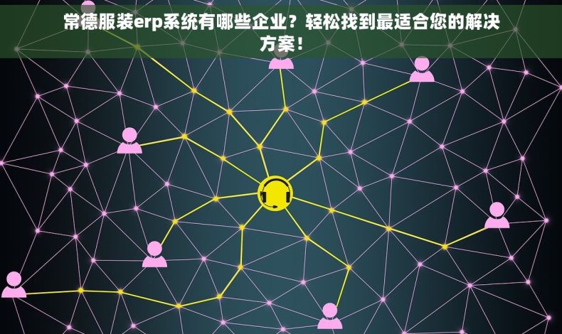 常德服装erp系统有哪些企业？轻松找到最适合您的解决方案！