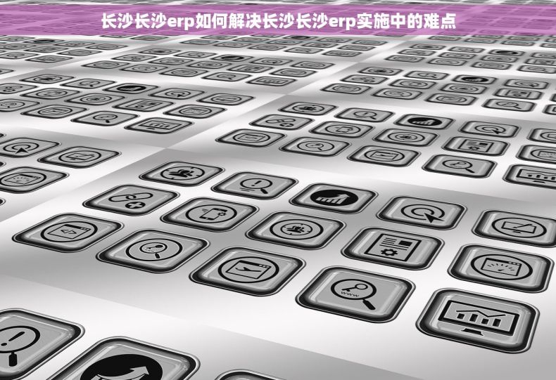 长沙长沙erp如何解决长沙长沙erp实施中的难点