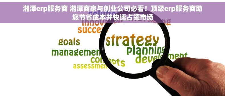 湘潭erp服务商 湘潭商家与创业公司必看！顶级erp服务商助您节省成本并快速占领市场