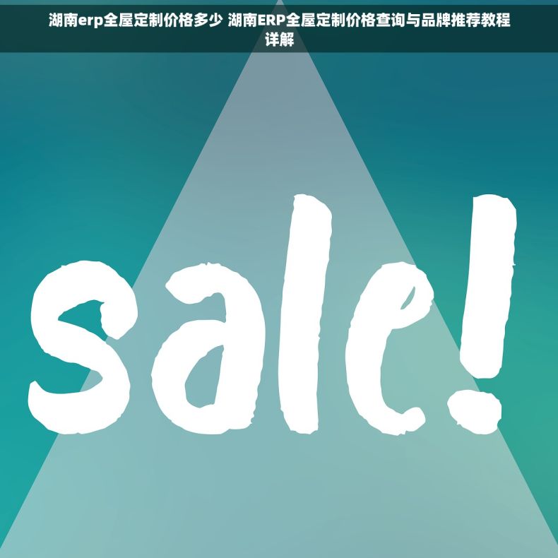 湖南erp全屋定制价格多少 湖南ERP全屋定制价格查询与品牌推荐教程详解