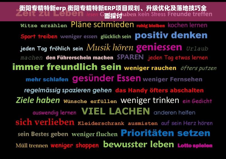衡阳专精特新erp 衡阳专精特新ERP项目规划、升级优化及落地技巧全面探讨