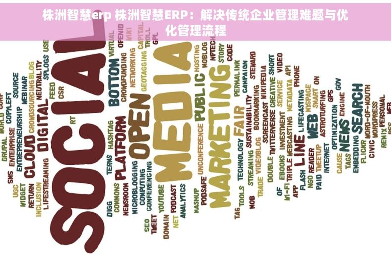 株洲智慧erp 株洲智慧ERP：解决传统企业管理难题与优化管理流程