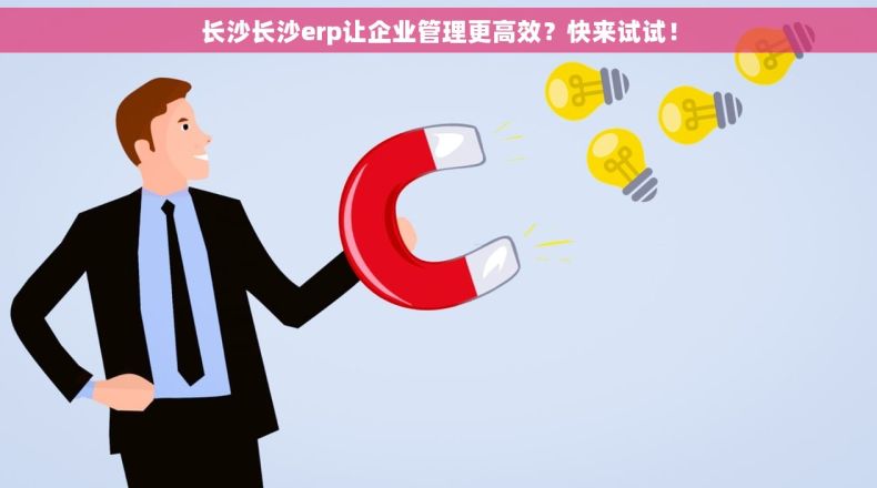 长沙长沙erp让企业管理更高效？快来试试！