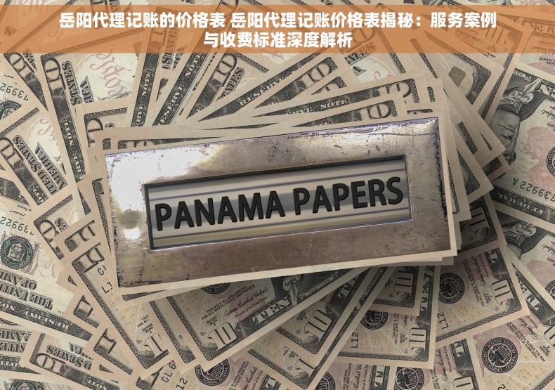岳阳代理记账的价格表 岳阳代理记账价格表揭秘：服务案例与收费标准深度解析