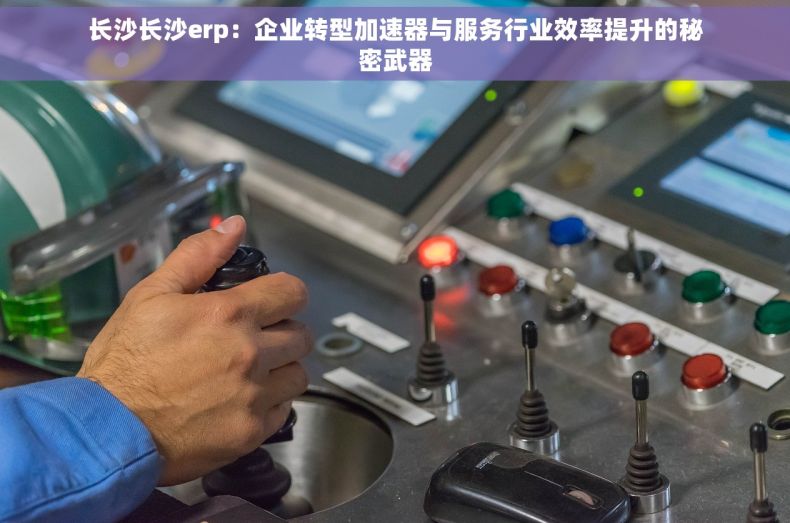 长沙长沙erp：企业转型加速器与服务行业效率提升的秘密武器