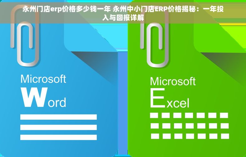 永州门店erp价格多少钱一年 永州中小门店ERP价格揭秘：一年投入与回报详解