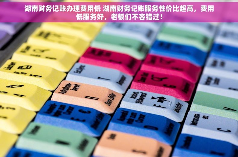 湖南财务记账办理费用低 湖南财务记账服务性价比超高，费用低服务好，老板们不容错过！