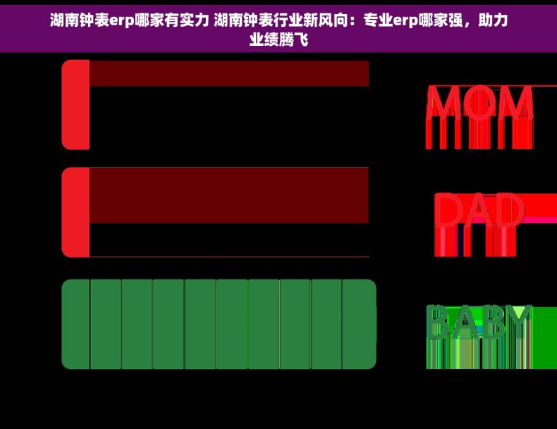 湖南钟表erp哪家有实力 湖南钟表行业新风向：专业erp哪家强，助力业绩腾飞