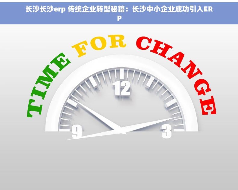 长沙长沙erp 传统企业转型秘籍：长沙中小企业成功引入ERP