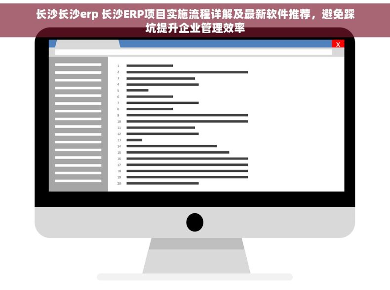 长沙长沙erp 长沙ERP项目实施流程详解及最新软件推荐，避免踩坑提升企业管理效率