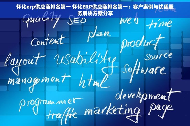 怀化erp供应商排名第一 怀化ERP供应商排名第一：客户案例与优质服务解决方案分享