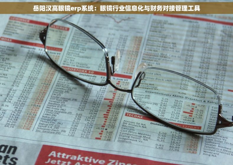 岳阳汉高眼镜erp系统：眼镜行业信息化与财务对接管理工具