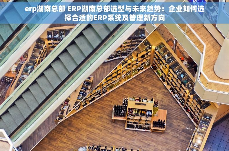 erp湖南总部 ERP湖南总部选型与未来趋势：企业如何选择合适的ERP系统及管理新方向