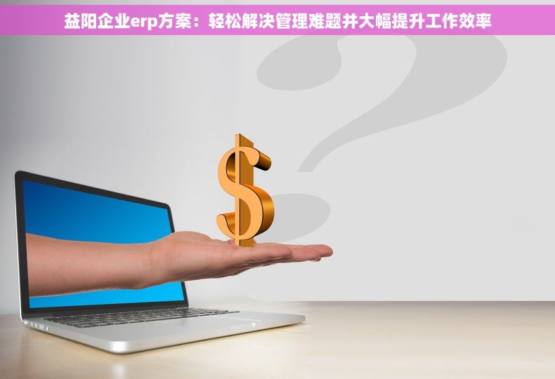 益阳企业erp方案：轻松解决管理难题并大幅提升工作效率