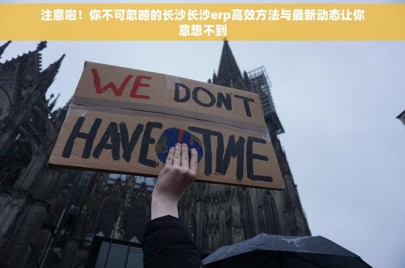注意啦！你不可忽略的长沙长沙erp高效方法与最新动态让你意想不到