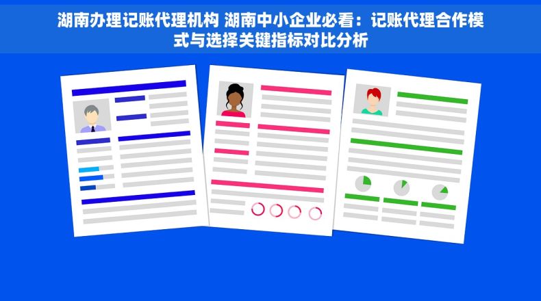 湖南办理记账代理机构 湖南中小企业必看：记账代理合作模式与选择关键指标对比分析
