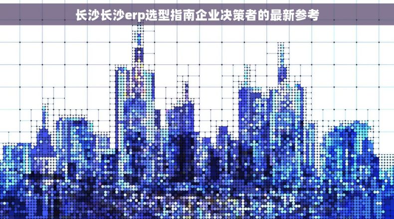 长沙长沙erp选型指南企业决策者的最新参考