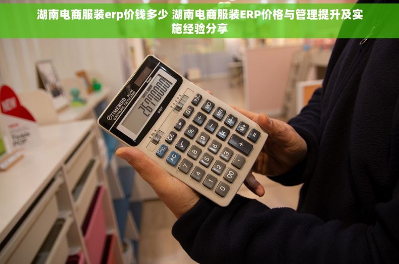 湖南电商服装erp价钱多少 湖南电商服装ERP价格与管理提升及实施经验分享