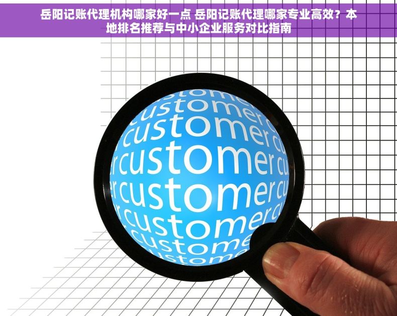 岳阳记账代理机构哪家好一点 岳阳记账代理哪家专业高效？本地排名推荐与中小企业服务对比指南