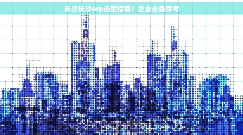 长沙长沙erp选型指南：企业必备参考