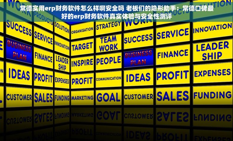 常德实用erp财务软件怎么样啊安全吗 老板们的隐形助手：常德口碑最好的erp财务软件真实体验与安全性测评
